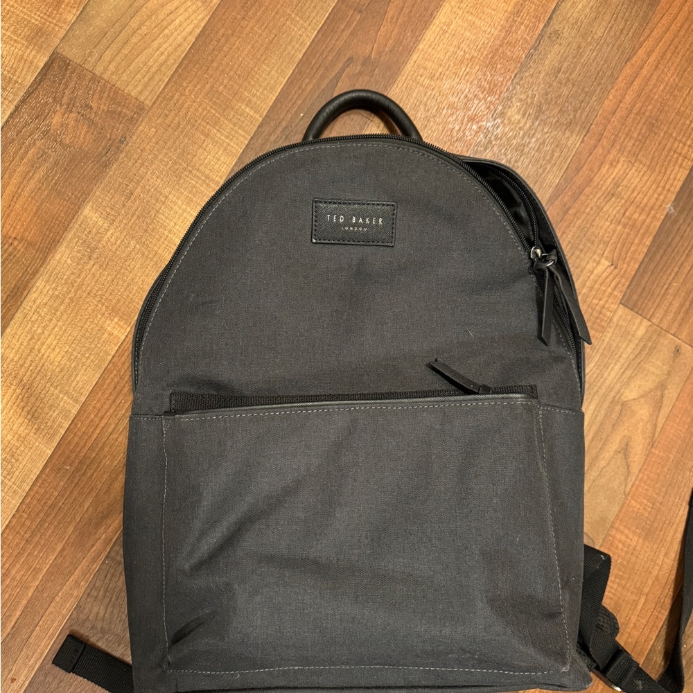 Ted Baker Black Nylon Backpack